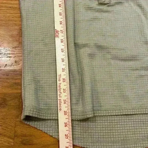 Polartec waffle knot 1/4 zip size small long - Picture 5 of 6